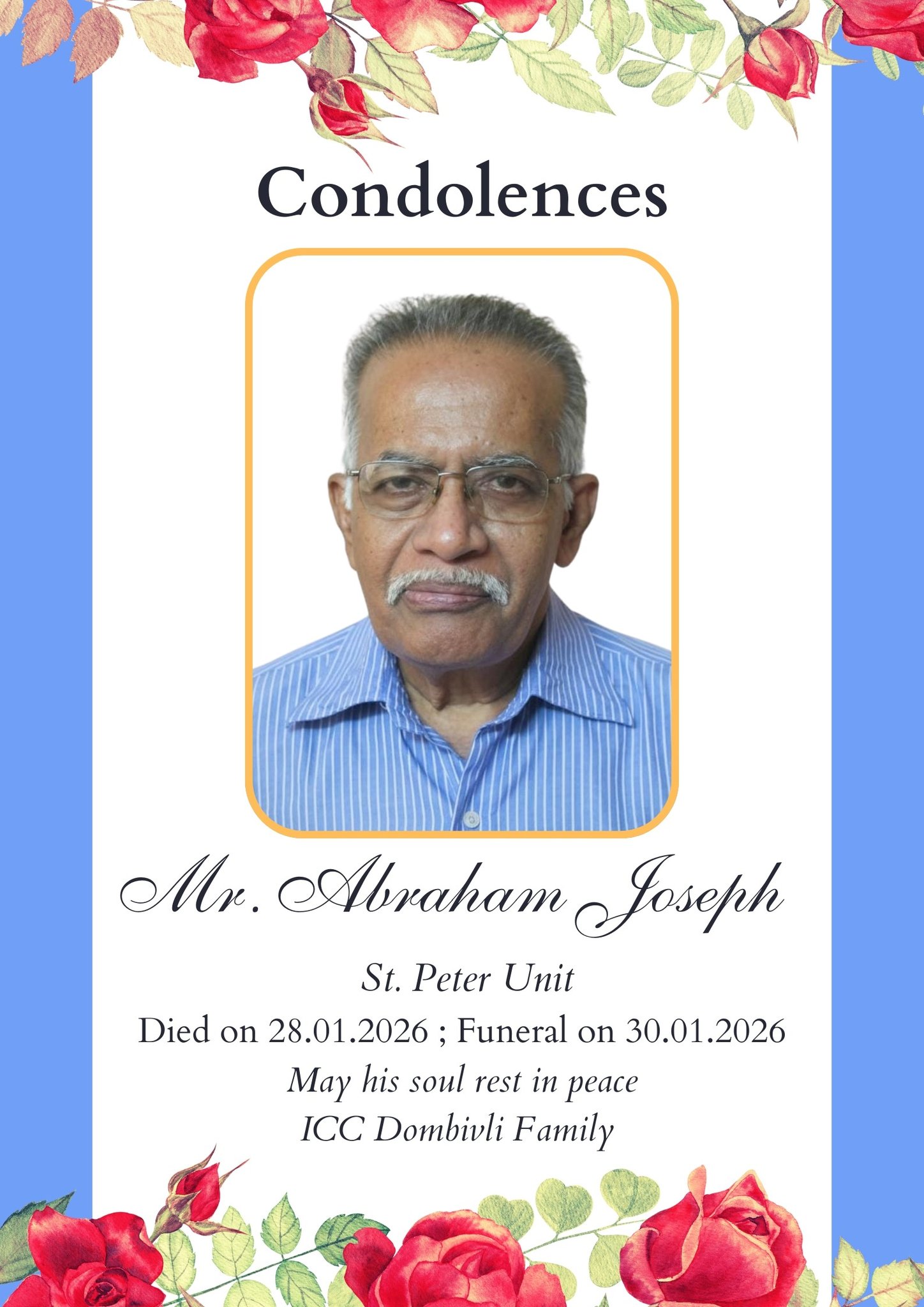 Mr. Abraham Joseph